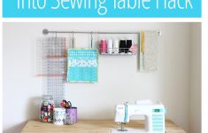 Dyi Sewing Table Make It Handmade Easy Diy Ikea Sewing Table Hack