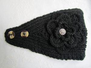 Earwarmer Knitting Patterns Head Bands Crochet Headband Ear Warmer Pattern With Button Closure Crochet