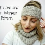 Earwarmer Knitting Patterns Head Bands Knit Cowl And Ear Warmer Pattern 1001 Knits