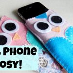 Easy Hand Sewing Projects For Beginners Diy Felt Owl Phone Cosy Hand Sewing How To The Corner Of Craft