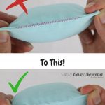 Easy Hand Sewing Projects For Beginners How To Do A Ladder Stitch Or Invisible Stitch Sewing Pinterest