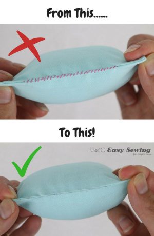 Easy Hand Sewing Projects For Beginners How To Do A Ladder Stitch Or Invisible Stitch Sewing Pinterest