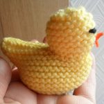 Easy Knitting Patterns Easter Chick Easy Knit Eviesgran