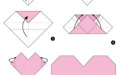 Easy Origami For Kids Origami Heart Instructions Free Printable Papercraft Templates