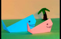 Easy Origami For Kids Paper Crafts For Kids Easy Origami For Kids Origami Whale Simple
