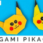 Easy Origami For Kids Pokmon Origami Crafts How To Fold Origami Pikachu Pokmon Go