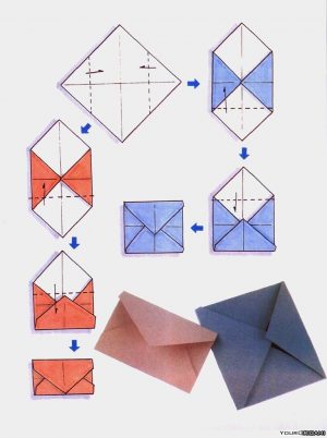 Envelope Origami Diy Pics To Help Make Envelopes Origami Pinterest Origami Diy