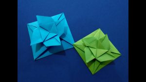 Envelope Origami Easy Easy Origami Square Flower Envelope With Secret Message Inside
