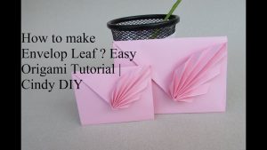 Envelope Origami Easy The Video In Term Of Super Easy Origami Envelope Diy Envelope