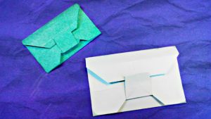 Envelope Origami Letters Origami Paper Envelope Tutorial Easy Letter Card Diy No Glue Youtube