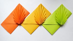 Envelope Origami Tutorials Colored Paper Envelope Easy Origami Tutorial Diy Papercraft
