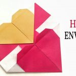 Envelope Origami Tutorials Japanese Envelope Diy Handmade Origami Tutorial Paper Folds