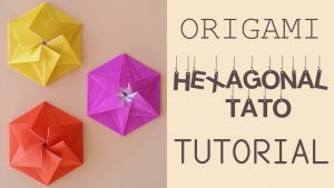 Envelope Origami Tutorials Origami Hexagonal Tato Envelope Tutorial Origami Pinterest