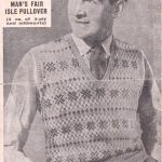 Fairisle Knitting Patterns Beginner Free Vintage Knitting Pattern From Ww2 Mens Fair Isle Pullover