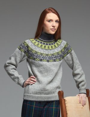 Fairisle Knitting Patterns Free Fair Isle Yoke Sweater Pattern Cocktail Dresses 2016