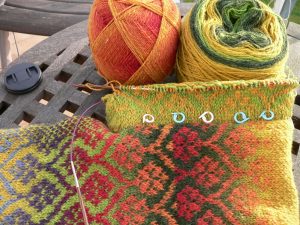 Fairisle Knitting Patterns Free The Secret To Speed In Fair Isle Knitting Knitting Pinterest