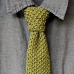 Fall Knitting Patterns Free How To Knit A Seed Stitch Necktie Pattern With Video Tutorial