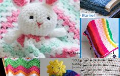 Free Crochet Baby Blanket Patterns 20free Easy Crochet Ba Security Blanket Pattern