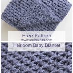 Free Crochet Baby Blanket Patterns Free Heirloom Ba Blanket Crochet Pattern Crochet Pinterest