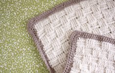 Free Crochet Baby Blanket Patterns Nesting Basket Weave Crochet Ba Blanket