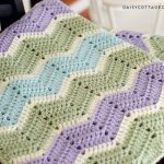 Free Crochet Baby Blanket Patterns Ripple Blanket Crochet Pattern Daisy Cottage Designs