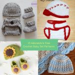 Free Crochet Baby Patterns 10 Adorable Free Crochet Ba Set Patterns Cute Cozy Crochet