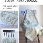 Free Crochet Patterns Celtic Tiles Blanket Free Overlay Crochet Pattern Lillabjrns