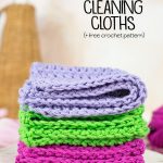 Free Crochet Patterns Diy Reusable Cleaning Cloths Free Crochet Pattern Scattered