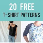 Free Sewing Patterns 20 Free T Shirt Patterns You Can Print Sew At Home Its Always
