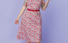 Gertie Sewing Vintage Casual Floral Day Dress Free Pattern Tutorial Sew Mama Sew