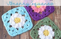 Granny Square Crochet Pattern Crochet Daisy Granny Squares The Stitchin Mommy