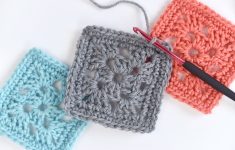 Granny Square Crochet Pattern Easy Granny Square Crochet Pattern