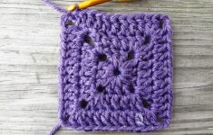 Granny Square Crochet Pattern Fiber Flux How To Crochet A Solid Granny Square