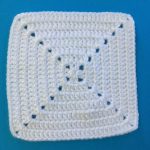 Granny Square Crochet Pattern Solid Crochet Granny Square Pattern Kerris Crochet