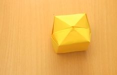 How To Make An Origami Box How To Fold An Origami Cube With Pictures Wikihow