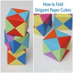 How To Make An Origami Box How To Fold Origami Paper Cubes Frugal Fun For Boys And Girls