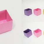 How To Make An Origami Box How To Make A Paper Box Easy Origami Box Youtube