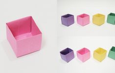 How To Make An Origami Box How To Make A Paper Box Easy Origami Box Youtube