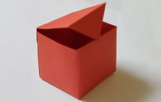 How To Make An Origami Box How To Make A Paper Box That Opens And Closes Youtube