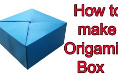 How To Make An Origami Box Simple Box How To Fold A Box Origami Box Instructions Box Origami