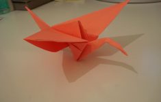 How To Make An Origami Crane Flapping Origami Crane 9 Steps