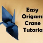 How To Make An Origami Crane How To Make Origami Crane Tutorial Easy Origami For Beginners