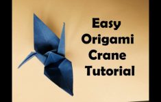 How To Make An Origami Crane How To Make Origami Crane Tutorial Easy Origami For Beginners