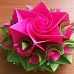 How To Make An Origami Flower Diy Handmade Crafts How To Make Amazing Paper Rose Origami Flowers