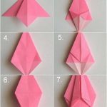 How To Make An Origami Flower Diy Origami 4 Bltenblatt Lily Boutonnier Fotoliste Kreativ