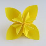 How To Make An Origami Flower Easy Origami Kusudama Flower Youtube