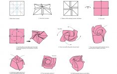 How To Make An Origami Flower Easy Origami Rose Folding Instructions How To Make An Easy