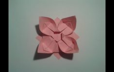 How To Make An Origami Flower How To Make An Easy Origami Flower Youtube