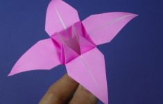 How To Make An Origami Flower How To Make An Origami Lily Flower Origami Wonderhowto