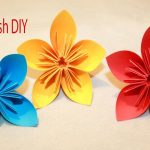 How To Make An Origami Flower How To Make Origami Flowers Easy Origami For Beginners Youtube